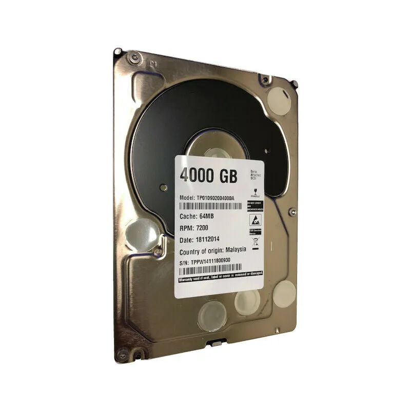 (SATA) Internal HD 3.5" 4TB 7200rpm 64MB HDD for PC, TP4000FYYZ