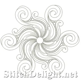 SDQL0055 Ocean Swirl