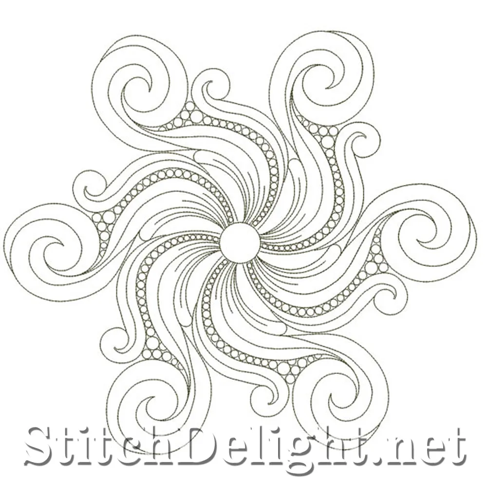 SDQL0055 Ocean Swirl