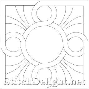 SDQL0162 Swirl Frame
