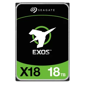 Seagate 18TB Exos X18 ST18000NM000J Enterprise 3.5" SATA 7200rpm 256MB Cache HDD