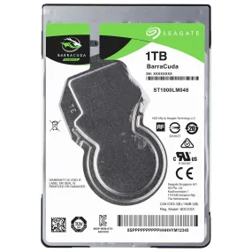 Seagate BarraCuda 1TB Internal Hard Drive HDD 2.5 SATA 6Gb/s (ST1000LM048)