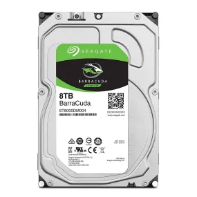 Seagate BarraCuda 8 TB Internal HDD, 3.5 Inch SATA 6 Gb/s 5400 RPM 256 MB Cache OEM - ST8000DM004