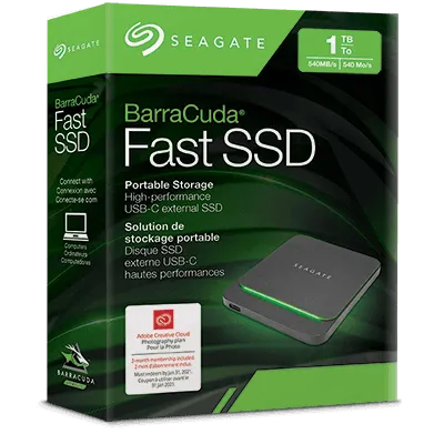 Seagate BARRACUDA FAST SSD 500Gb STJM500400 1TB STJM1000400 2Tb STJM2000400 -EOL