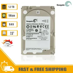 Seagate Enterprise (SAS) 2.5" Server HD 1.2TB 10K 6Gb/s HDD, ST1200MM0017