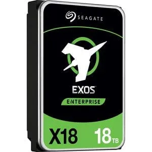 Seagate Exos ST18000NM000J 18 TB Hard Drive - Internal - SATA (SATA/600) - Storage System Device Supported - 7200rpm - 5 Year Warranty