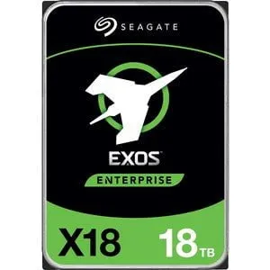 Seagate Exos ST18000NM000J 18 TB Hard Drive - Internal - SATA (SATA/600) - Storage System Device Supported - 7200rpm - 5 Year Warranty
