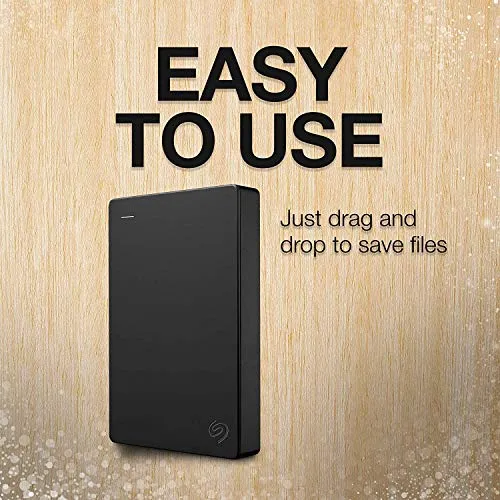 Seagate Portable 5TB External Hard Drive HDD – USB 3.0 for PC, Mac, PS4, & Xbox