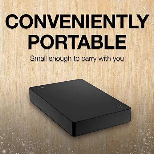 Seagate Portable 5TB External Hard Drive HDD – USB 3.0 for PC, Mac, PS4, & Xbox