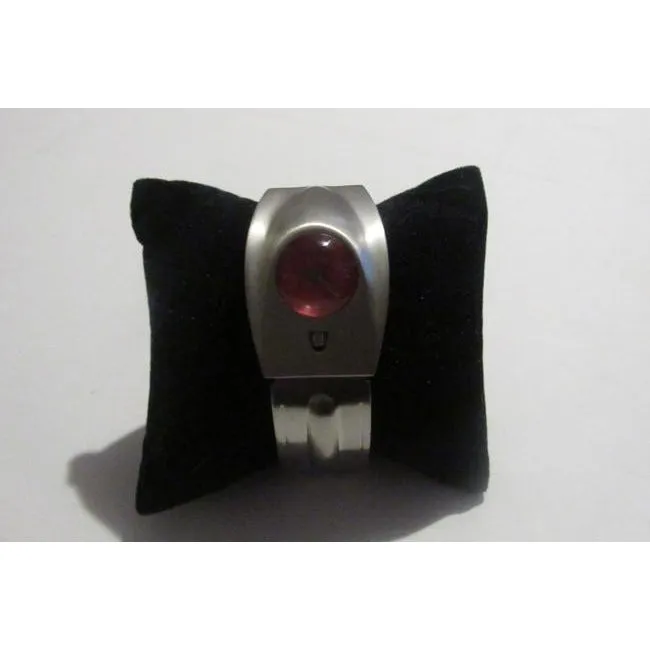 Storm Enterprise Chrome Red Stainless Style Face Watch