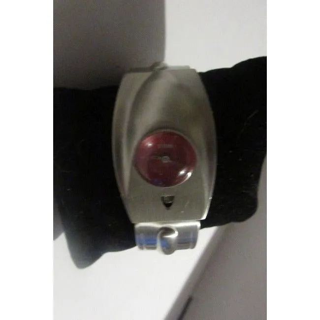 Storm Enterprise Chrome Red Stainless Style Face Watch