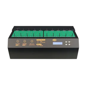 Systor 1 to 9 M.2 SATA/NVMe Duplicator & Sanitizer - up to 36GB/Min - for PCIe M2 Drives (SYSNVME-YL06REG09)