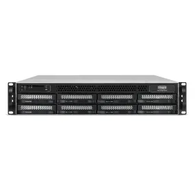 TERRAMASTER U8-423 2.5GbE NAS Rackmount 2U 8-Bay High Performance for SMB with Intel Quad-core CPU, 4GB DDR4, 2.5GbE Port x 2, Network Storage Server (Diskless)