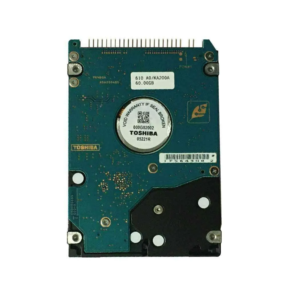 Toshiba 2.5" Internal Laptop Hard Drive 60GB 4200rpm IDE HDD, HDD2189 MK6025GAS