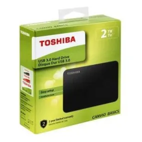 Toshiba Hard Disk Esterno 2TB HDTB420EK3AA Canvio Basic 2.5" USB 3.0