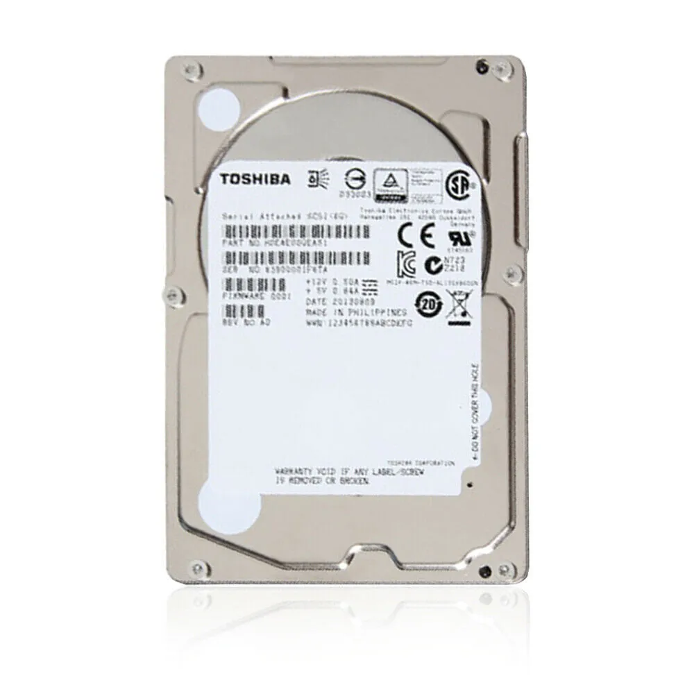 Toshiba (SAS) 2.5" Internal HD 450GB 15Krpm 128MB HDEAG01GEA51 AL13SXB45EN
