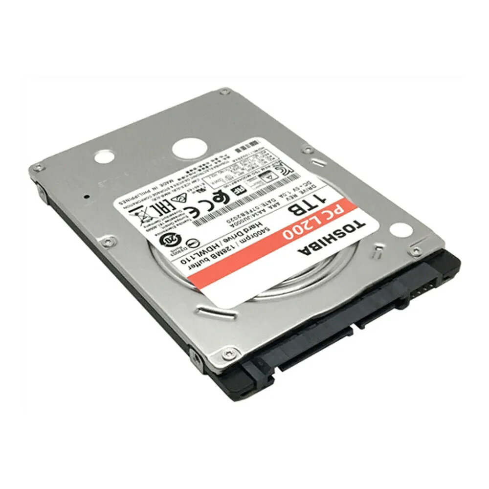 Toshiba (SATA) PC L200 2.5" Laptop Internal HD 1TB 5.4K HDD, HDWL110UZSVA