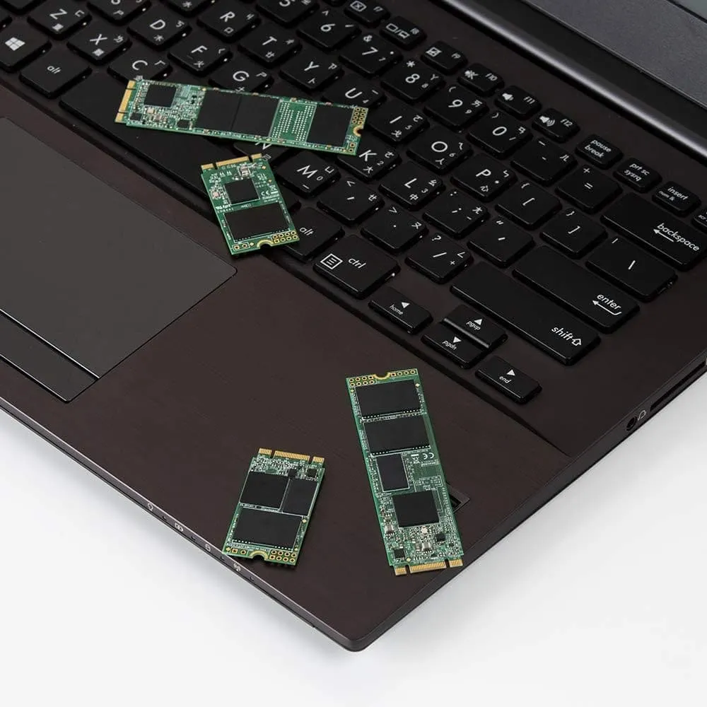 Transcend MTS430S 128 GB M.2 2242 SATA III 6 Gb/s Internal Solid State Drive (SSD) 3D TLC NAND with DRAM Cache (TS128GMTS430S)