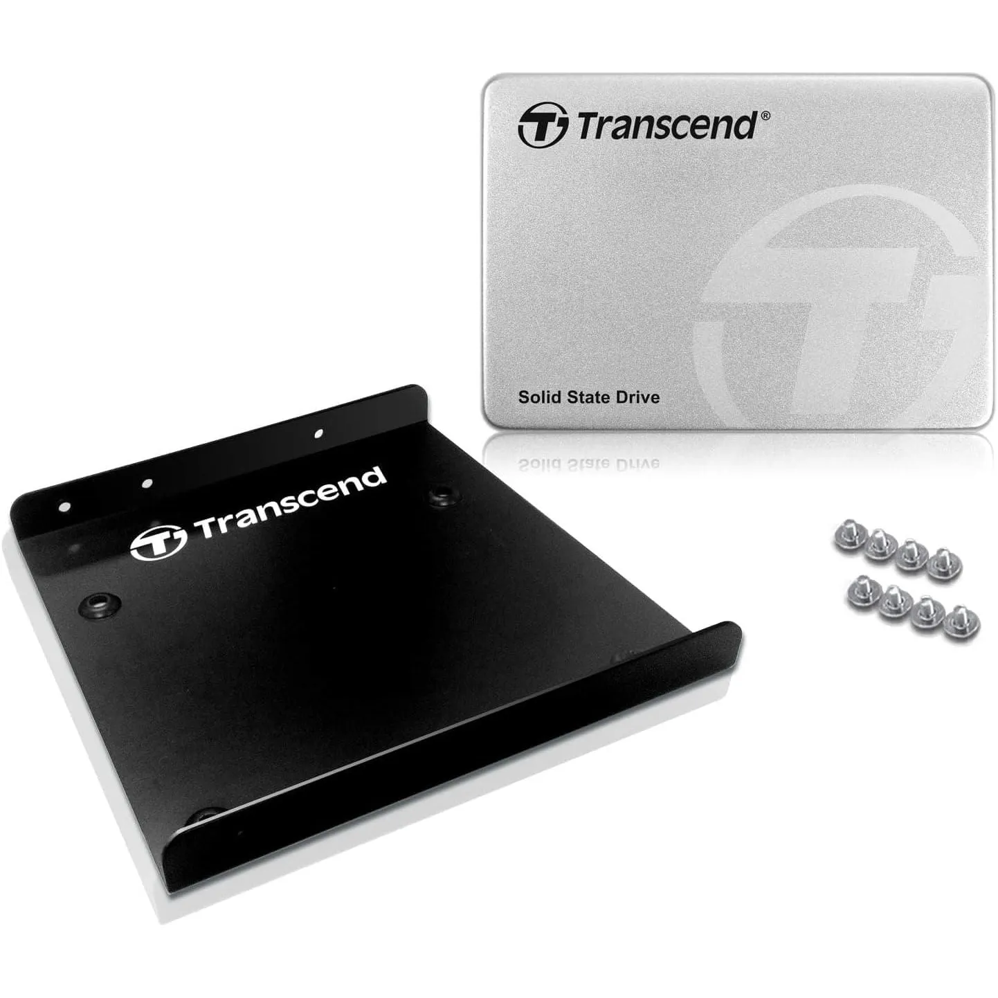 Transcend SSD370S 64 GB 2.5 Inch SATA III 6 Gb/s Internal Solid State Drive (SSD) MLC NAND (TS64GSSD370S)