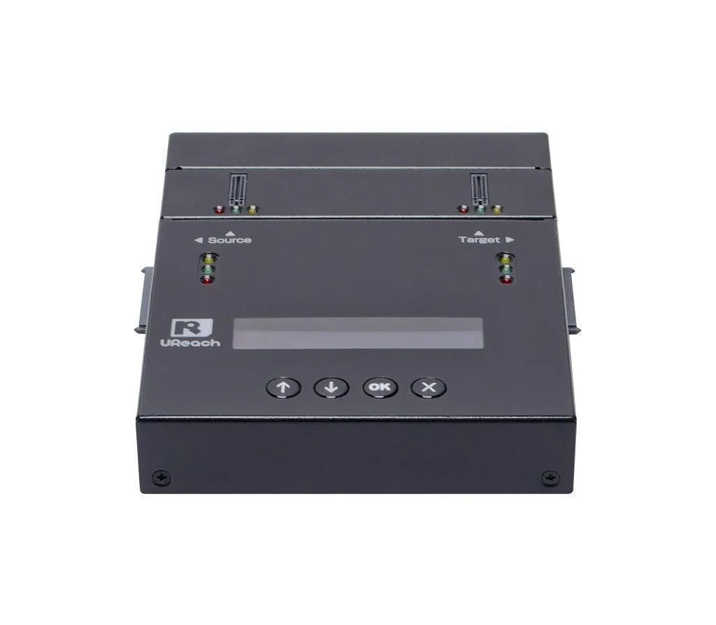 U-Reach NVS200 1-1 M.2 NVMe/SATA Duplicator and Sanitizer