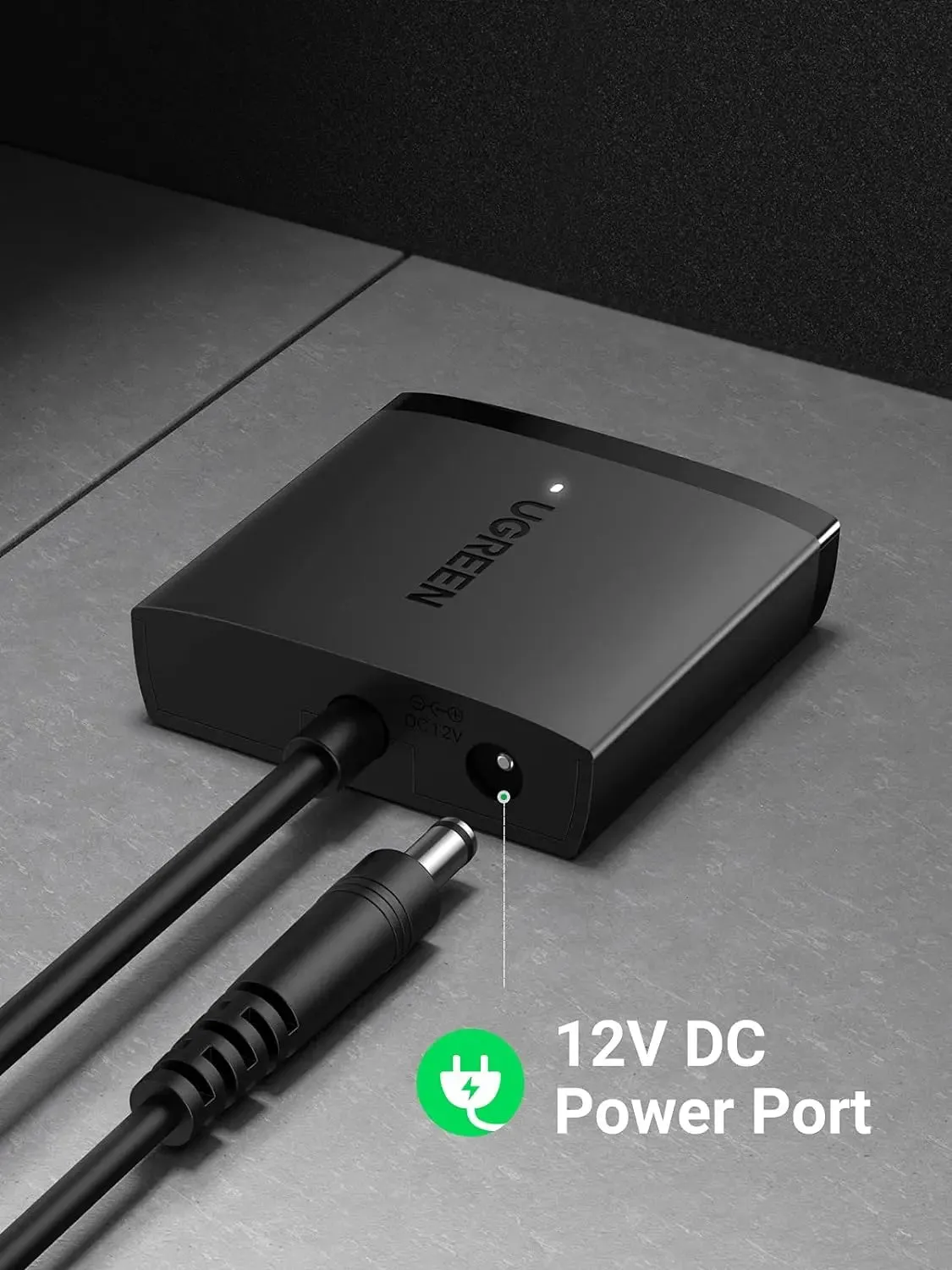 UGREEN 60561 USB To SATA Adapter, SATA To USB 3.0 Cable Hard Drive Adapter SATA I/II/III Hard Drive Reader