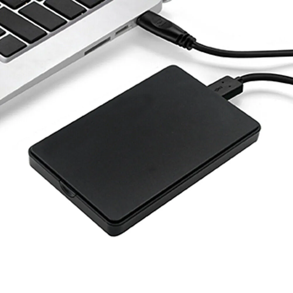 US 2-4 2.5" SATA USB 3.0 Hard Drive Disk HDD SSD Enclosure External Laptop Case