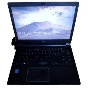 Used Acer TravelMate P446 14" Intel Core i5-5th Gen 500GB HDD 8GB RAM Black Laptop
