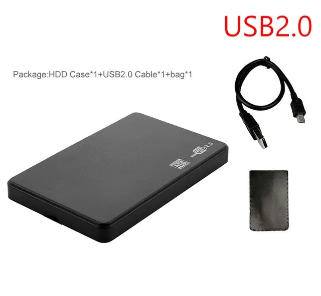 UTHAI T22 2.5" SATA to USB3.0 HDD Enclosure Mobile Hard Drive Case for SSD External Storage HDD Box With USB3.0/2.0 Cable ABS