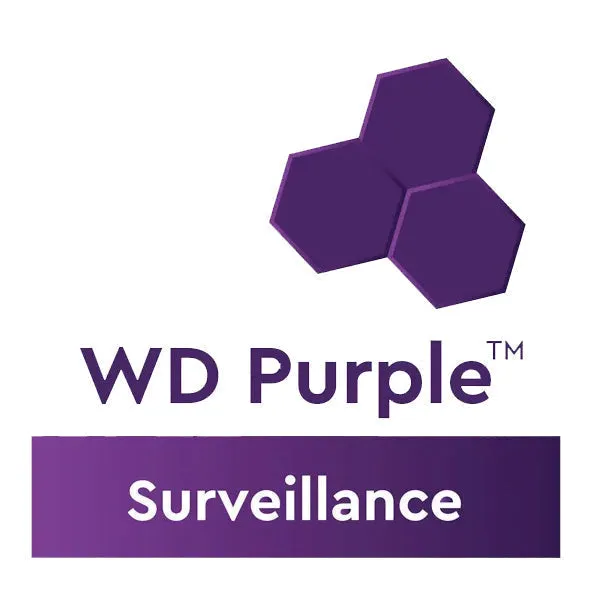 WD 10TB 64MB Purple Security Drive