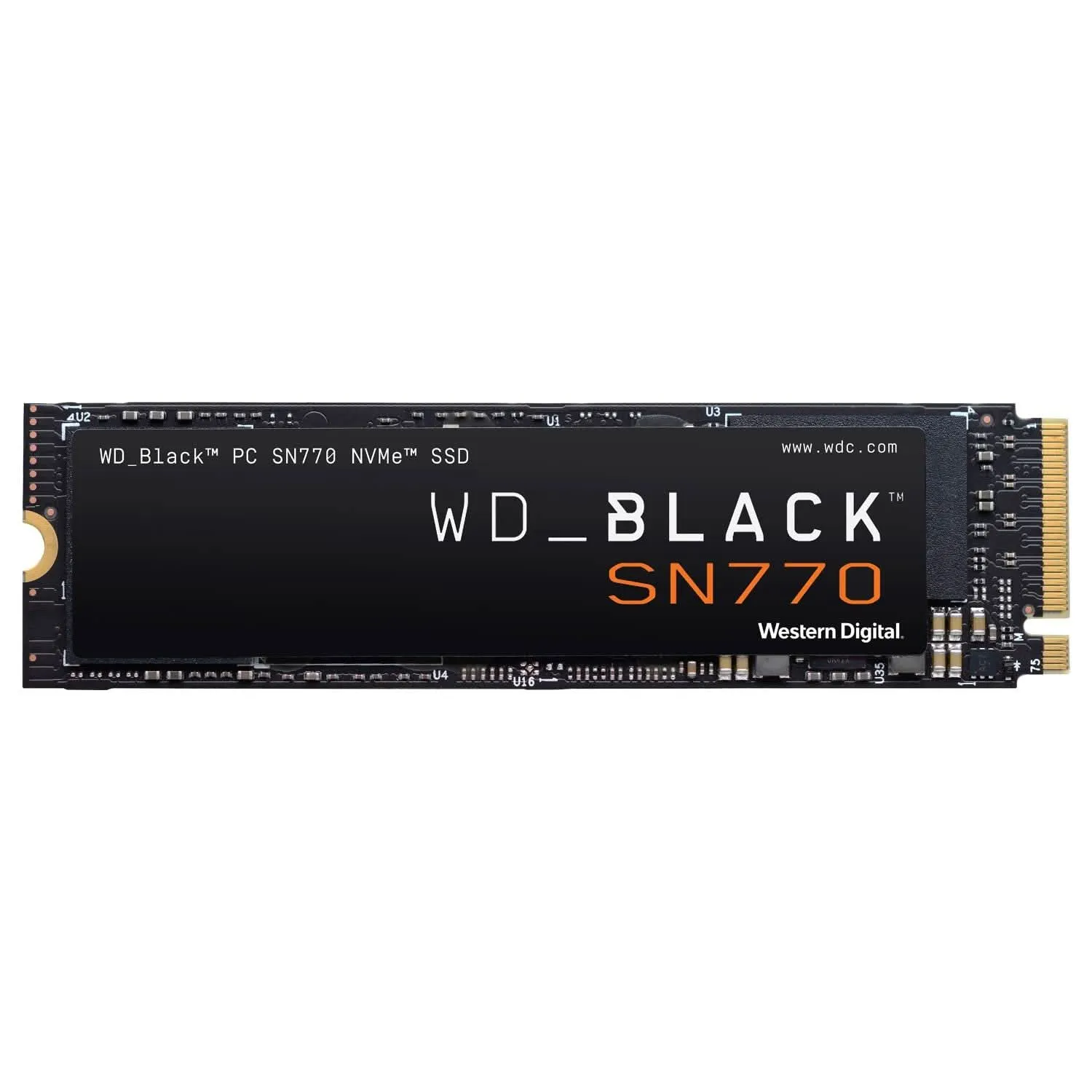WD 250GB BLACK NVME M.2 SN770 INTERNAL SSD