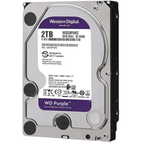 WD 2TB 64MB Purple Security Drive