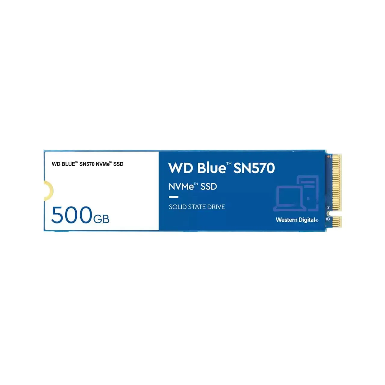WD 500GB BLUE NVME M.2 SN570 INTERNAL SSD
