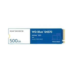 WD 500GB BLUE NVME M.2 SN570 INTERNAL SSD