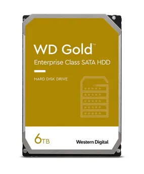 WD 6TB GOLD INTERNAL SATA HARD DRIVE