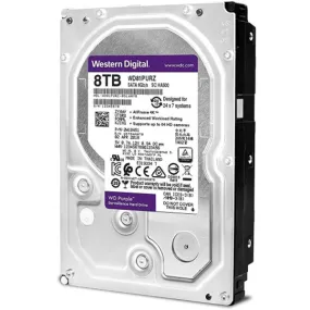 WD 8TB 64MB Purple Security Drive - SC HA510