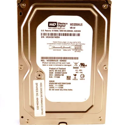WD WD3200AVJS-63N9A0 320GB 7200RPM SATA Desktop Hard Drive HP 484054-003