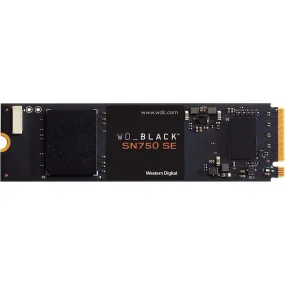 WD_BLACK SN750 SE 500GB M.2 2280 PCIe Gen4 NVMe Gaming SSD up to 3600 MB/s read speed