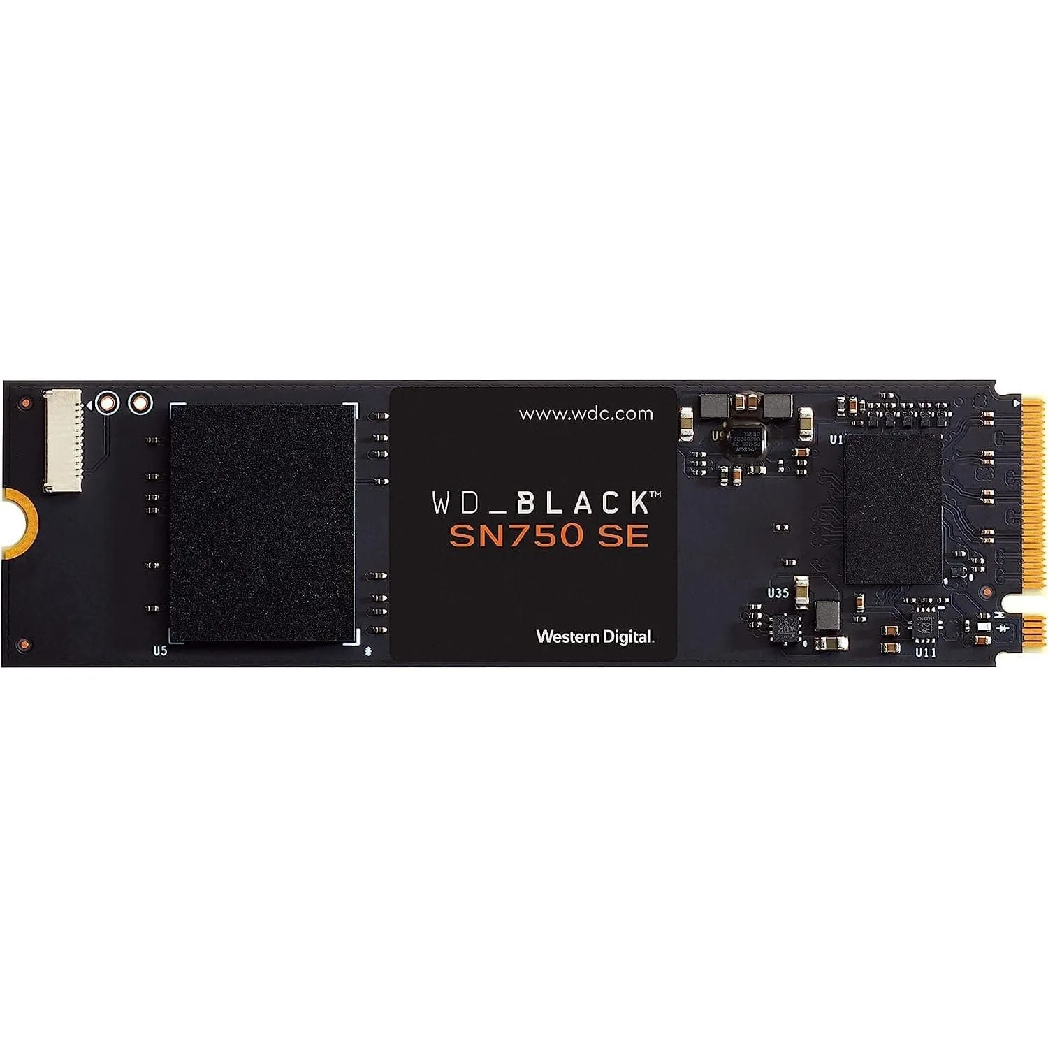 WD_BLACK SN750 SE 500GB M.2 2280 PCIe Gen4 NVMe Gaming SSD up to 3600 MB/s read speed