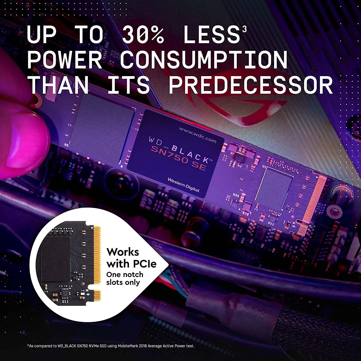 WESTERN DIGITAL BLACK SN750 SE 250GB M.2 NVME INTERNAL SSD