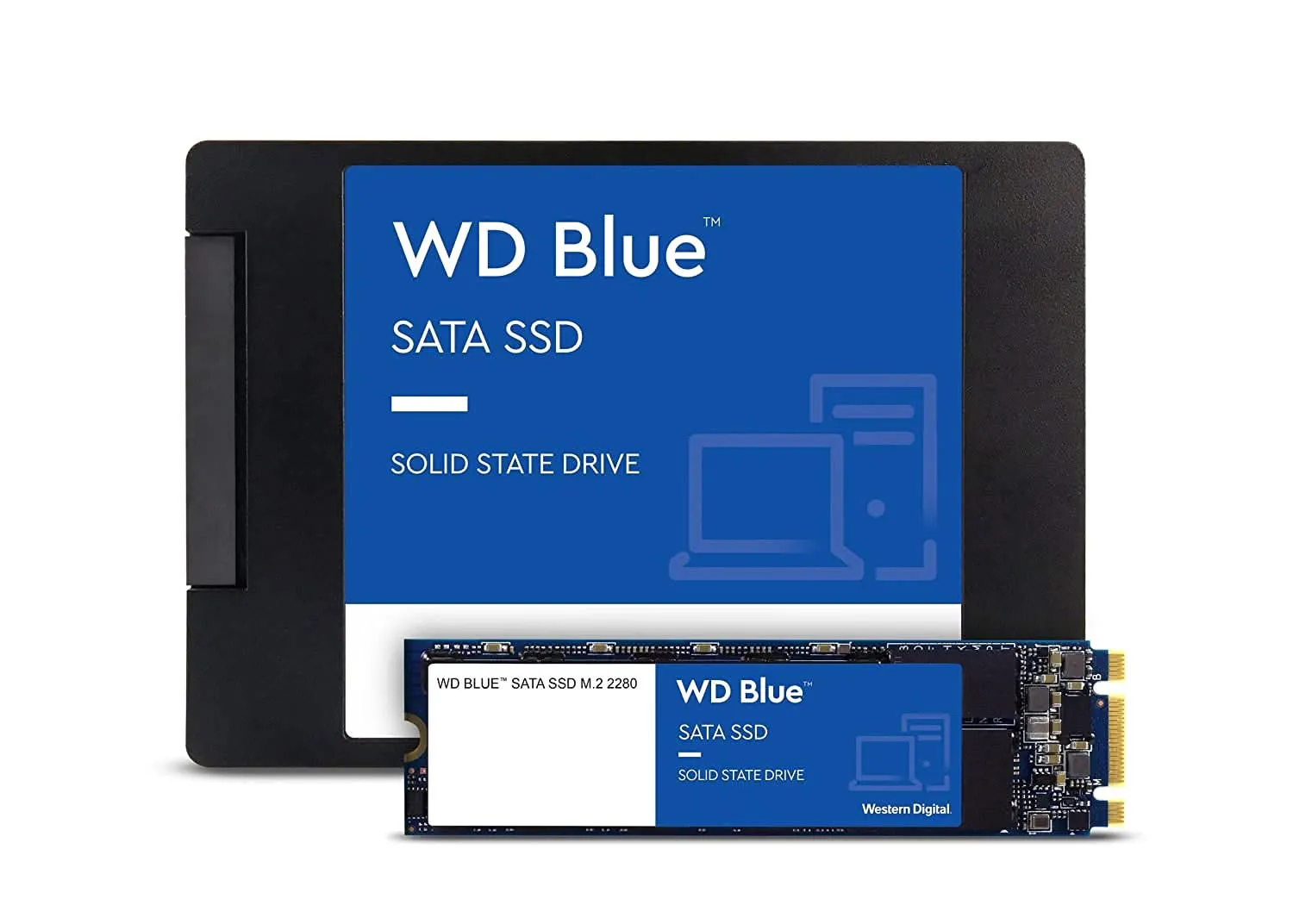 WESTERN DIGITAL WD 250GB BLUE M.2 INTERNAL SATA SSD