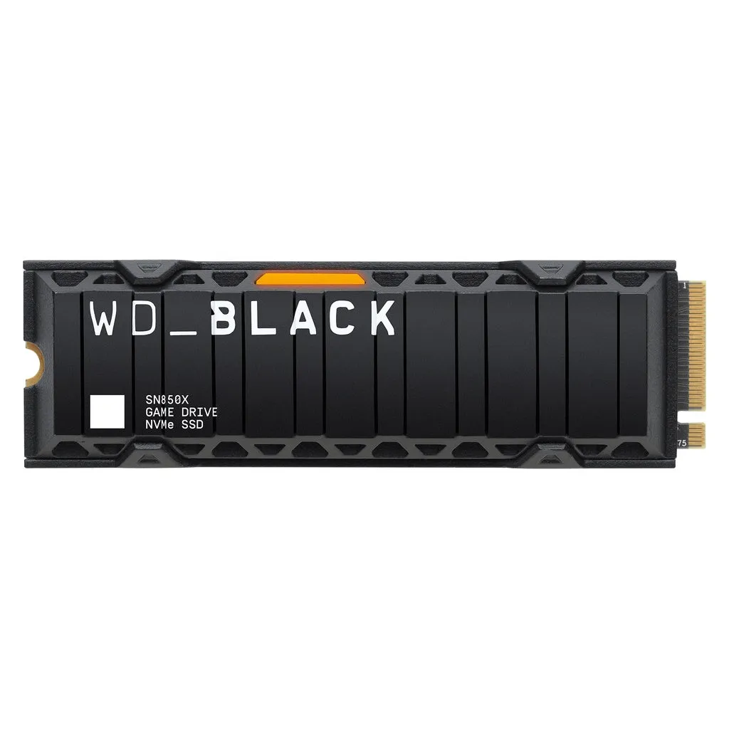 Western Digital WD Black SN850X 1TB / 2TB / 4TB NVMe PCIe Gen4 x4 M.2 2280 SSD (With Heatsink / Without Heatsink)