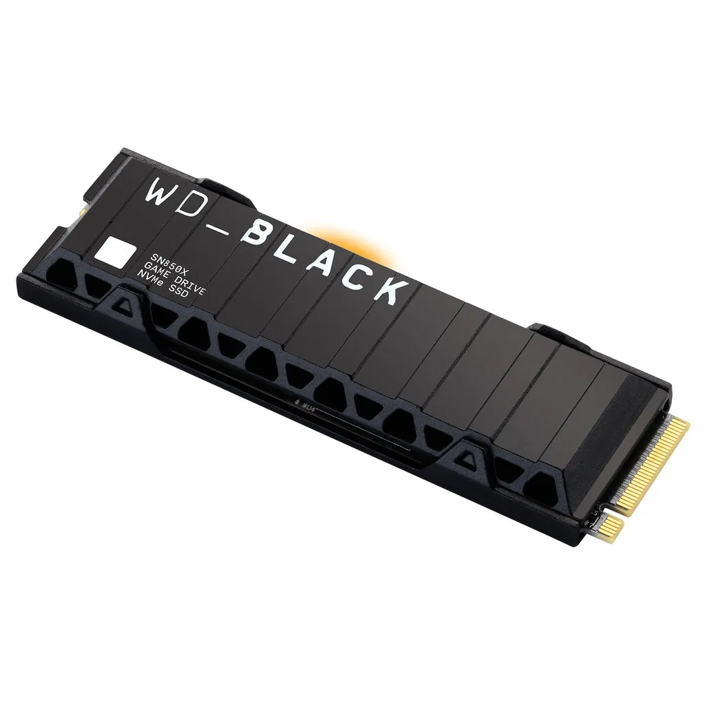Western Digital WD Black SN850X 1TB / 2TB / 4TB NVMe PCIe Gen4 x4 M.2 2280 SSD (With Heatsink / Without Heatsink)