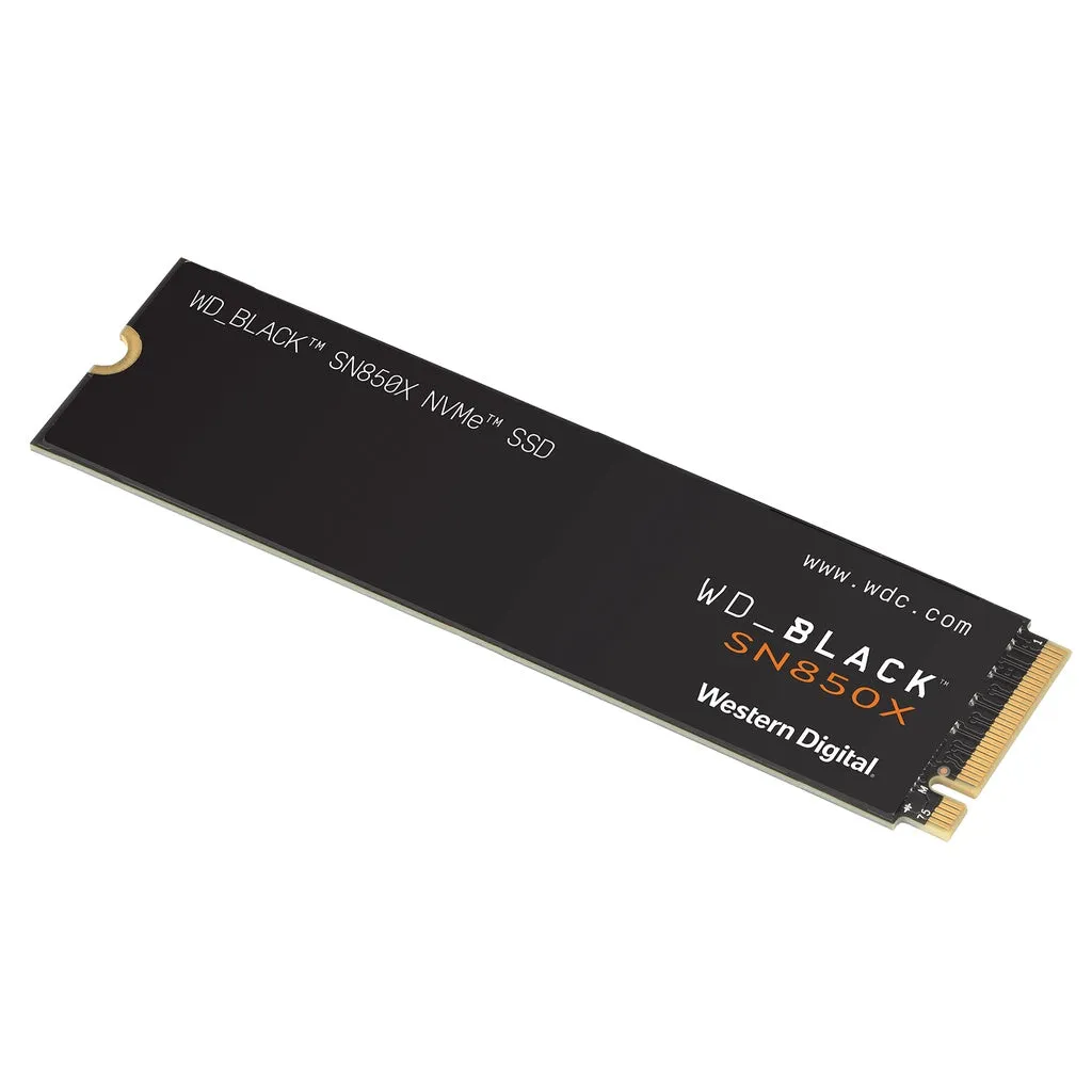 Western Digital WD Black SN850X 1TB / 2TB / 4TB NVMe PCIe Gen4 x4 M.2 2280 SSD (With Heatsink / Without Heatsink)