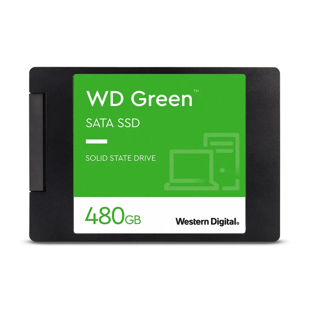 Western Digital WD Green 2.5" SATA III SSD ( 240GB / 480GB / 1TB ) Solid State Drive 3 Years Warranty