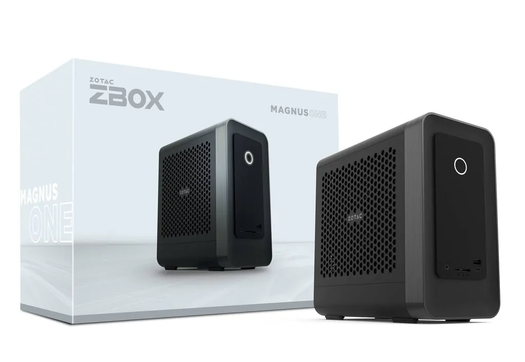 ZOTAC MAGNUS ONE ERP74070SC-W4B Gaming mini Barebone 迷你電腦 (i7-14700/RTX4070 Super/16GB/1TB SSD/Windows 11 Home) ZBOX-ERP74070SC-W4B